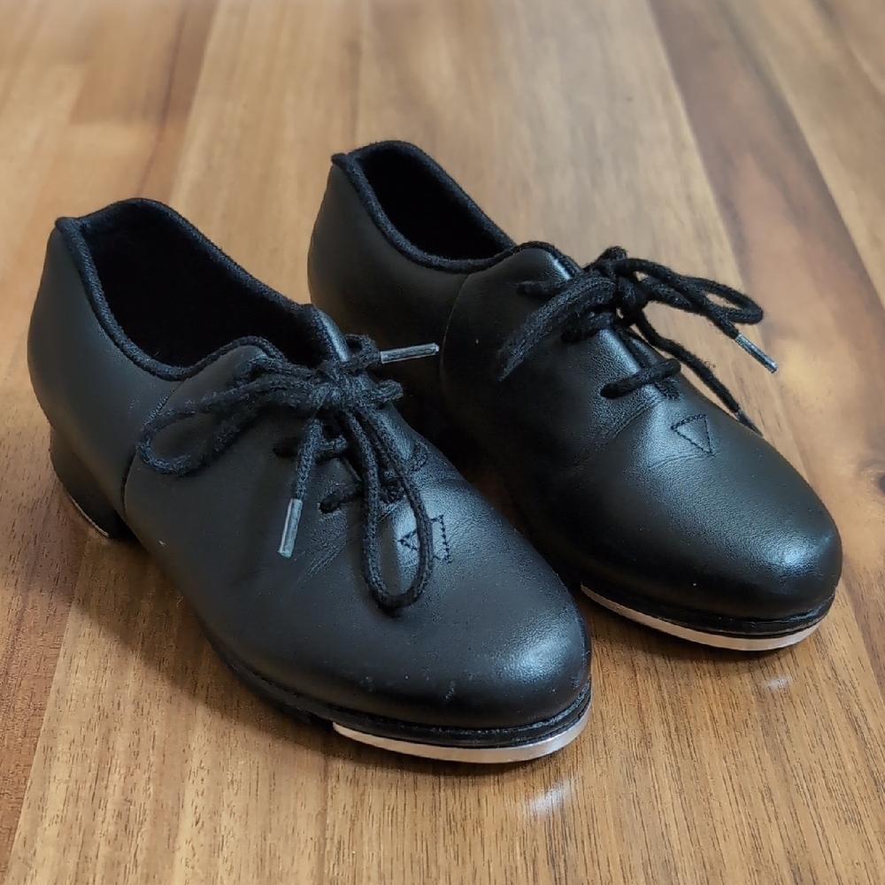Bloch Audeo Black Tap Dance Shoes Child 10 M